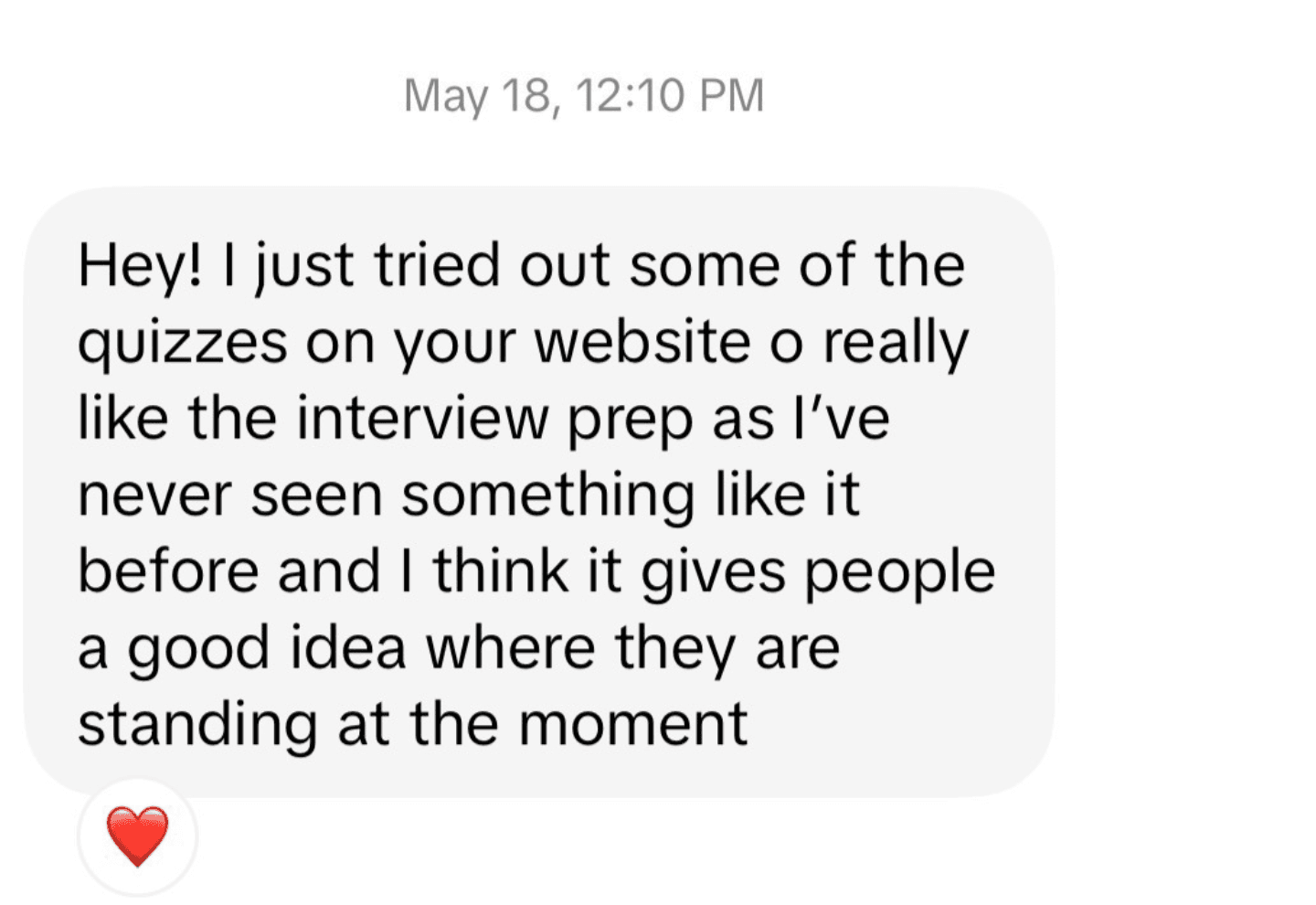 Privacy-redacted general ClearATPL feedback received through Instagram