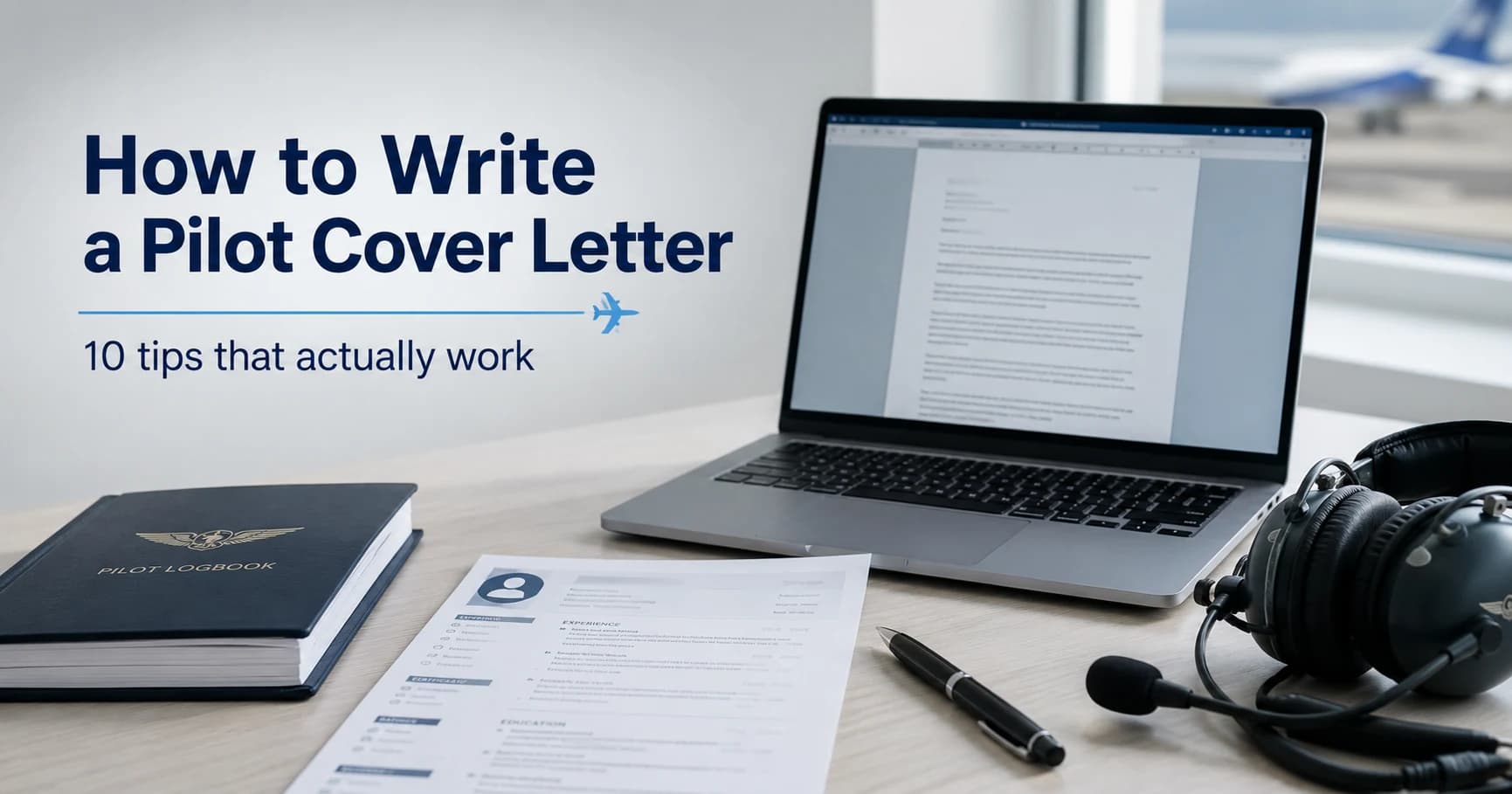 How to Write a Pilot Cover Letter: 10 Tips That Actually Work